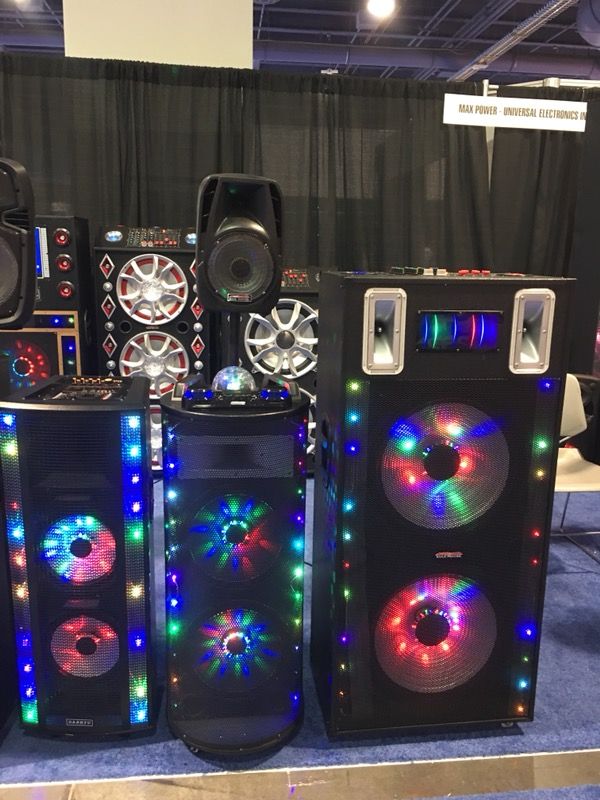 Max Power professional Dj Speaker System