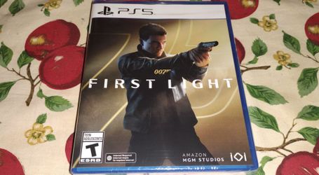 007 FIRST LIGHT FOR SONY PLAYSTATION 5 PS5 GAME SYSTEM CONSOLE BRAND NEW FACTORY SEALED