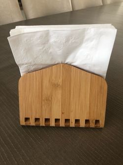 Bamboo Napkin Holder