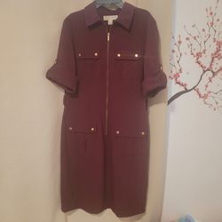 Michael Kors burgundy Dress