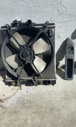 Civic radiator & window switch