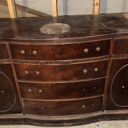 Solid Wood Hutch