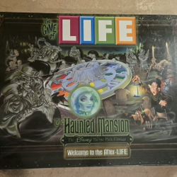 Brand New Board Game LIFE - Disney Haunted Mansion Edition 