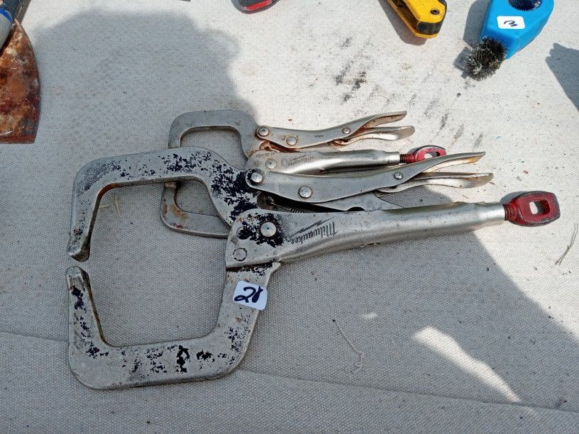 Milwaukee Welder Clamps