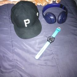 Beats And Hat With Wacht 