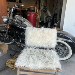 Faux Fur Chair 