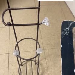 Curtain Hangers And Toilet Paper Holder