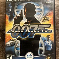 007 Agent Under Fire PS2