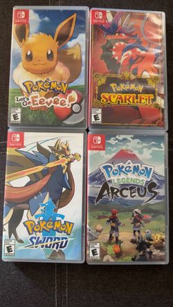 Pokemon games