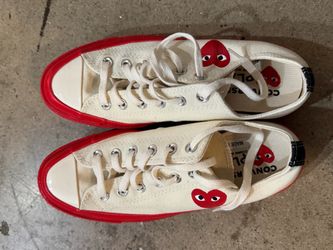 Comme des Garçons PLAY x Converse Chuck 70 Low Tops