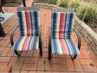 Free patio chairs with cushions