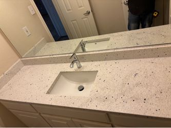 Bathroom counter tops