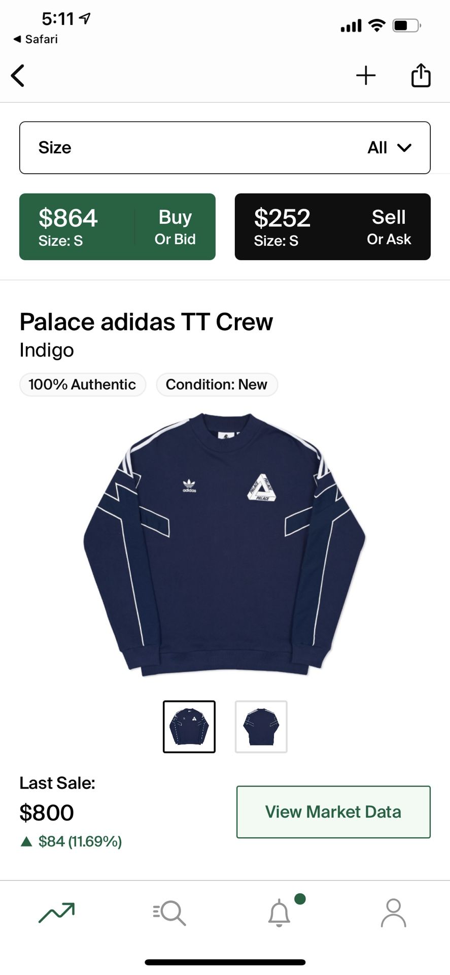 Adidas Palace Crewneck