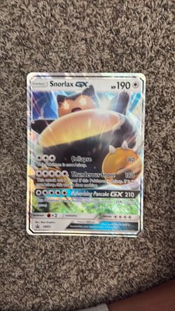 SM05 snorlax gx