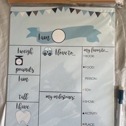 Mark The Moment Board With Marker