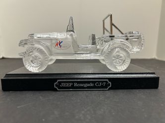 Magic Cristal Jeep Renegade CJ-7 Glass Model