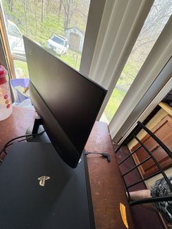 PS4 Pro And Monitor