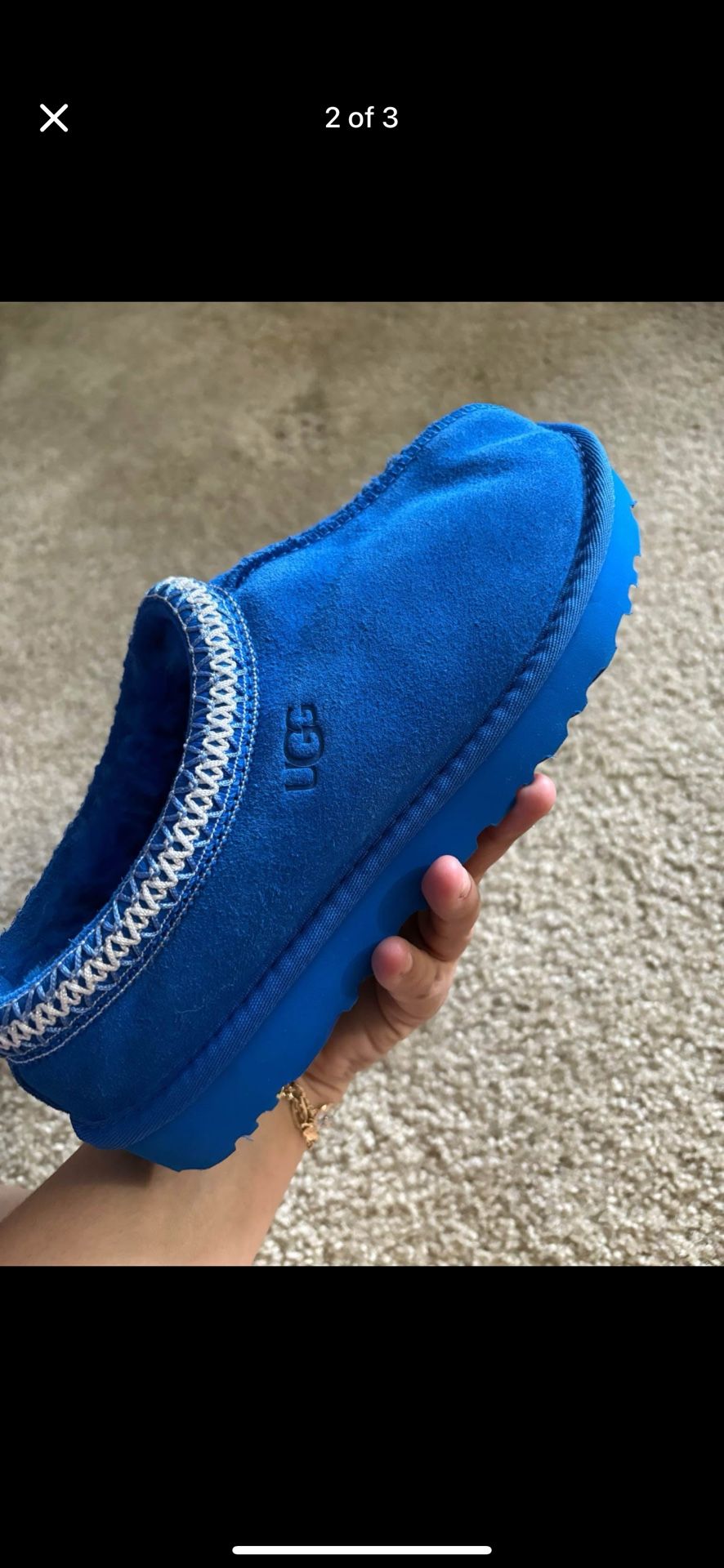 Blue Woman’s Uggs 
