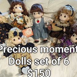 Set Of Precious Moments Dolls