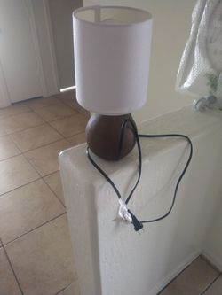 Lamp With Light Bulb