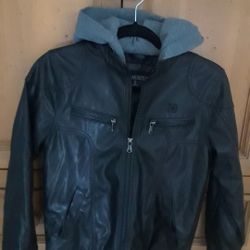 Boys/ Girls real leather jacket 10/12 Size