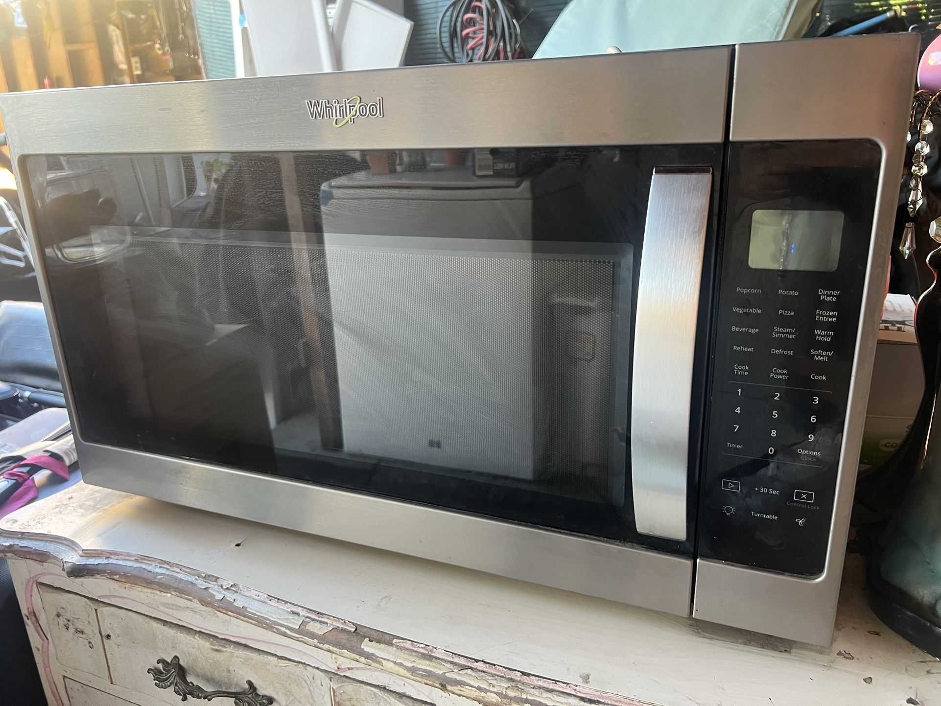 Whirlpool Over the Range Microwave