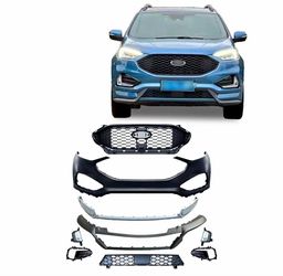 2019-2026 Ford Edge Front Bumper Kit w/ Chrome Grille