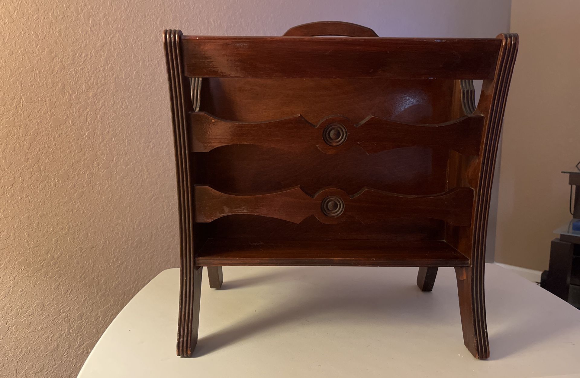 Antique Magazine Rack/Holder