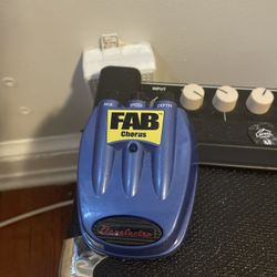 FAB chorus pedal vintage style