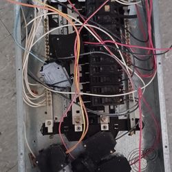 Electric Panels EMT And Wire Available From Building Demo. 