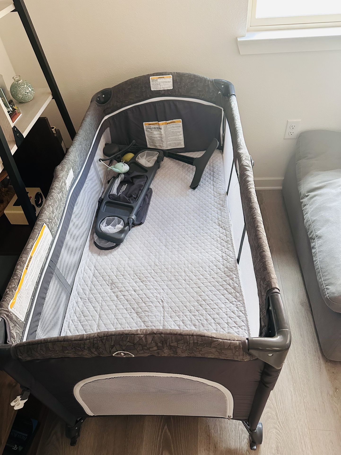 Baby Bassinet Bedside Crib