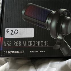 USB RGB Microphone 