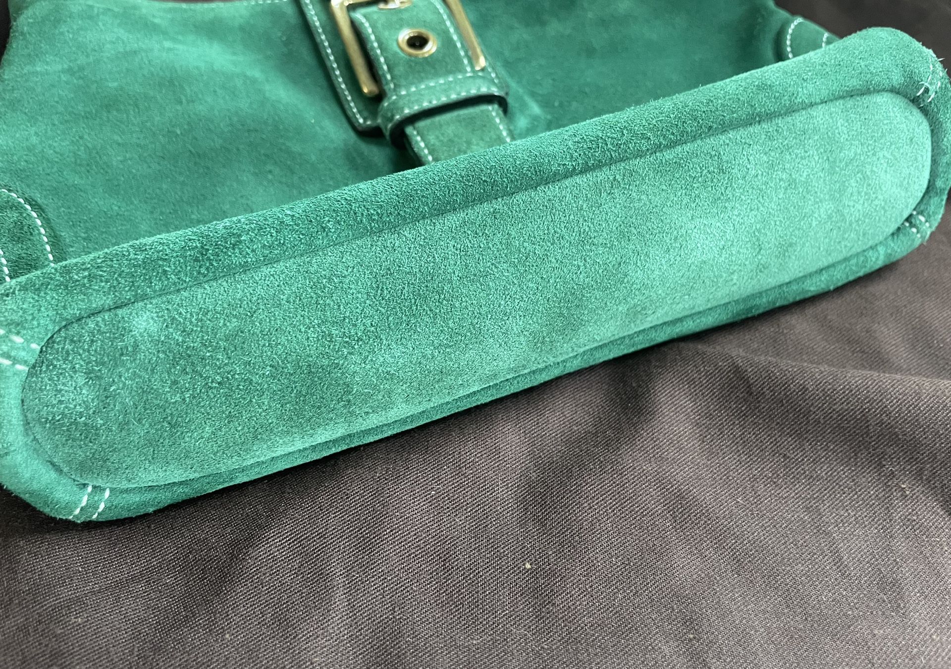 Vintage ‘90s COACH Suede Hobo Shoulder Bag