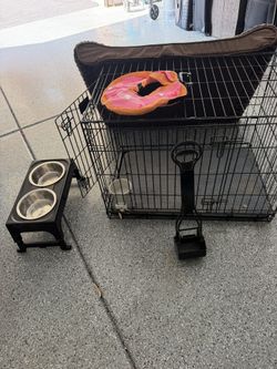 Large Dog Kennel And Extras