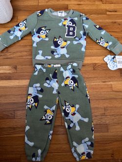 Bluey toddler sweat shirt and pants set