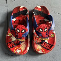 3T Spiderman Toddler Kids Sandal Flip Flops