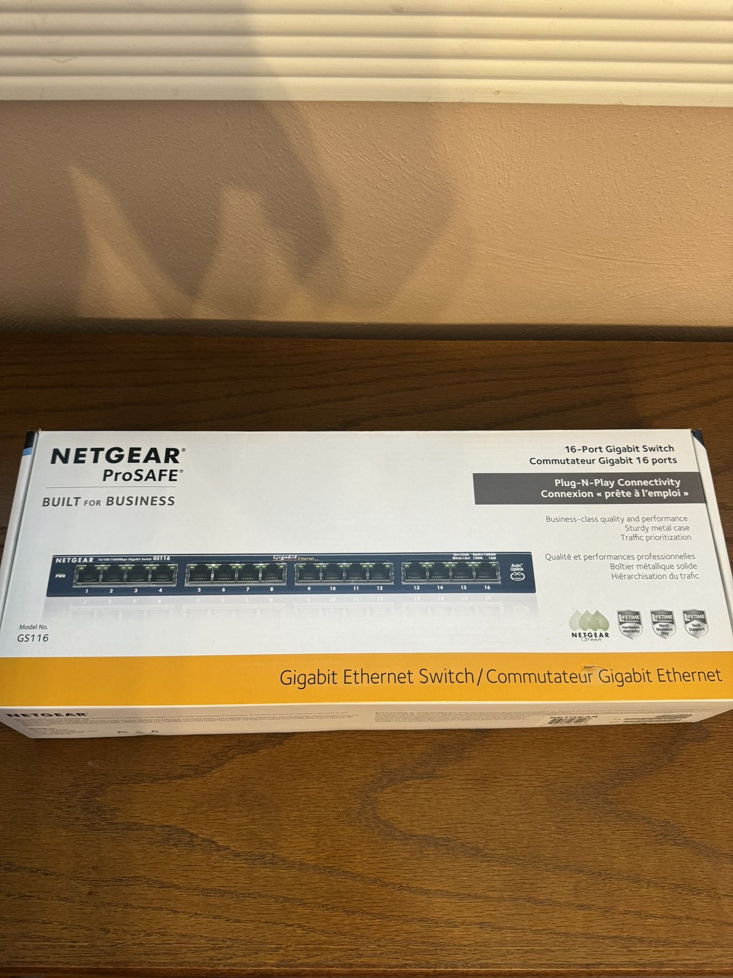 NETGEAR ProSafe 16 Port Gigabit Switch