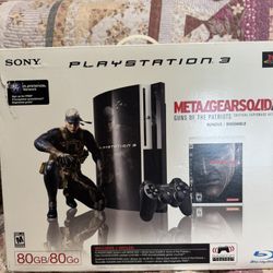 PS3 Metal Gear Solid 4 Bundle 