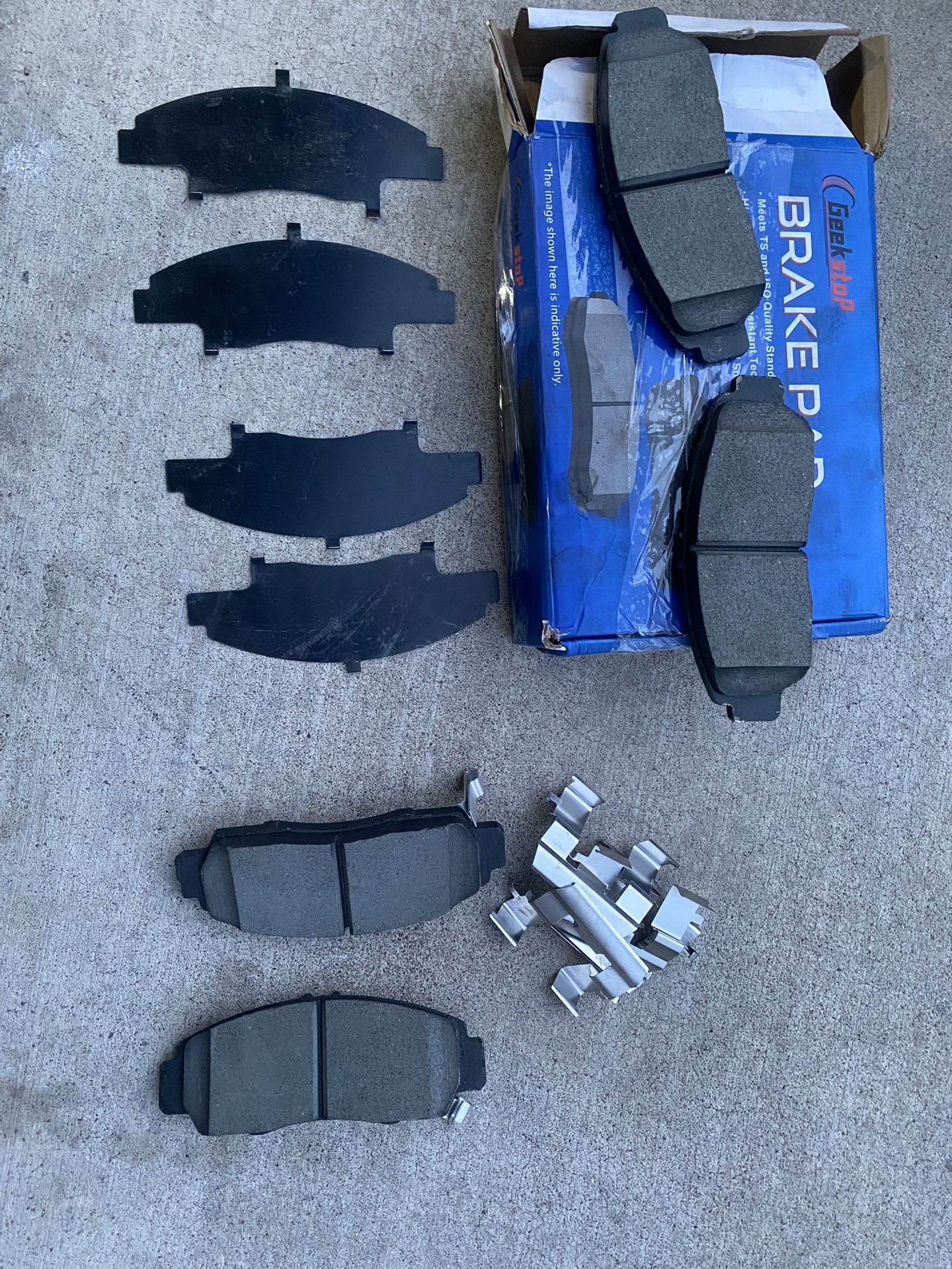 Front Brake Rotors and Pads