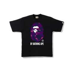 Bape Purple Camo Big Ape Tee