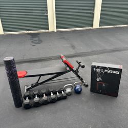 Weight Set/Bench For Sale