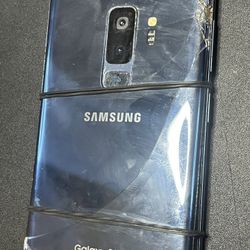 Samsung Galaxy S9+ Blue Smartphone – For Parts/Repair – AS-IS📱