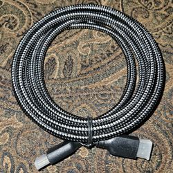 PowerBear 4K HDMI 2.0 Cable Gold Plated Tips Nylon Braiding 10 Foot