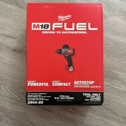 M18 FUEL 18V Lithium-Ion Brushless Cordless 1/2 in. Hammer Drill/Driver (Tool-Only)