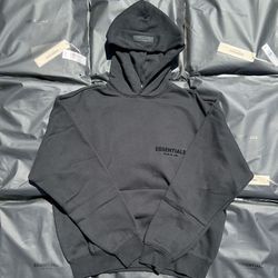 Fear Of God Essentials Hoodie SS22 FW22 Stretch Limo Black ALL SIZES XXS, XS, S, M, L, XL Deadstock/Brand New With Tags + Receipt!