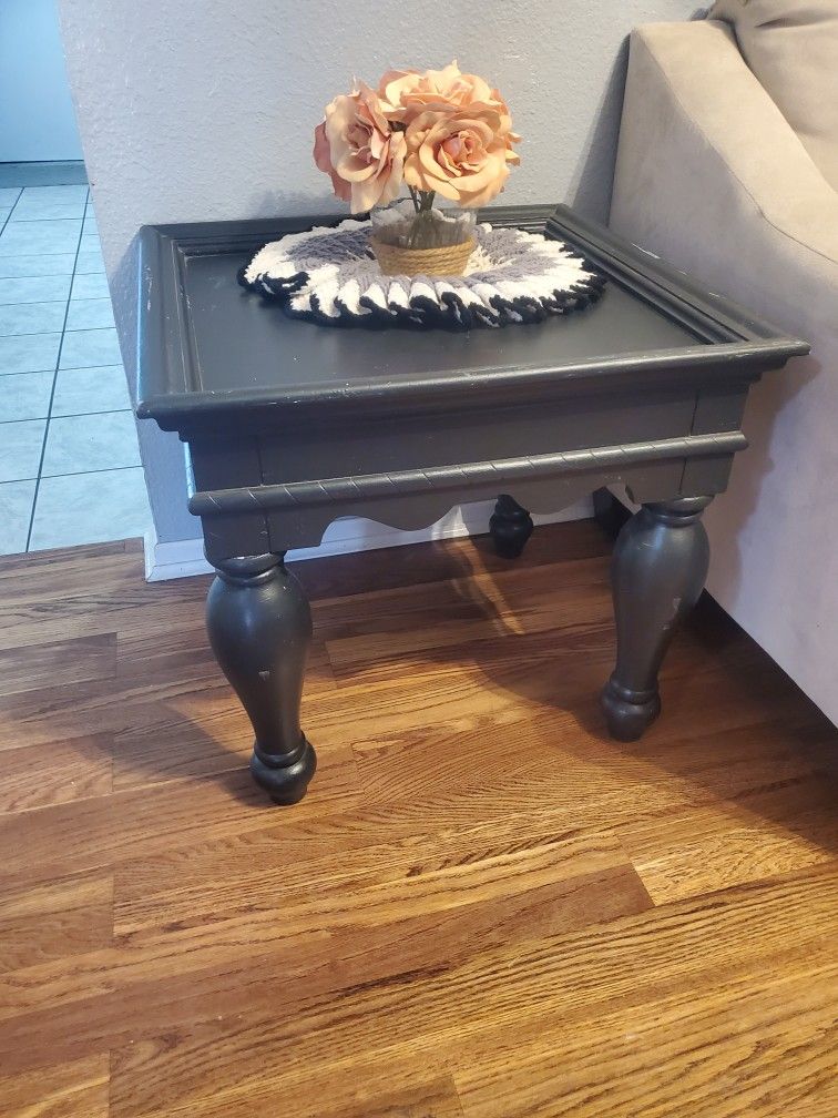 Black End/ Side Table
