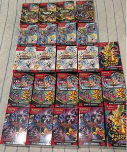 Pokémon TCG Booster Bundle Lot – Multiple Sets