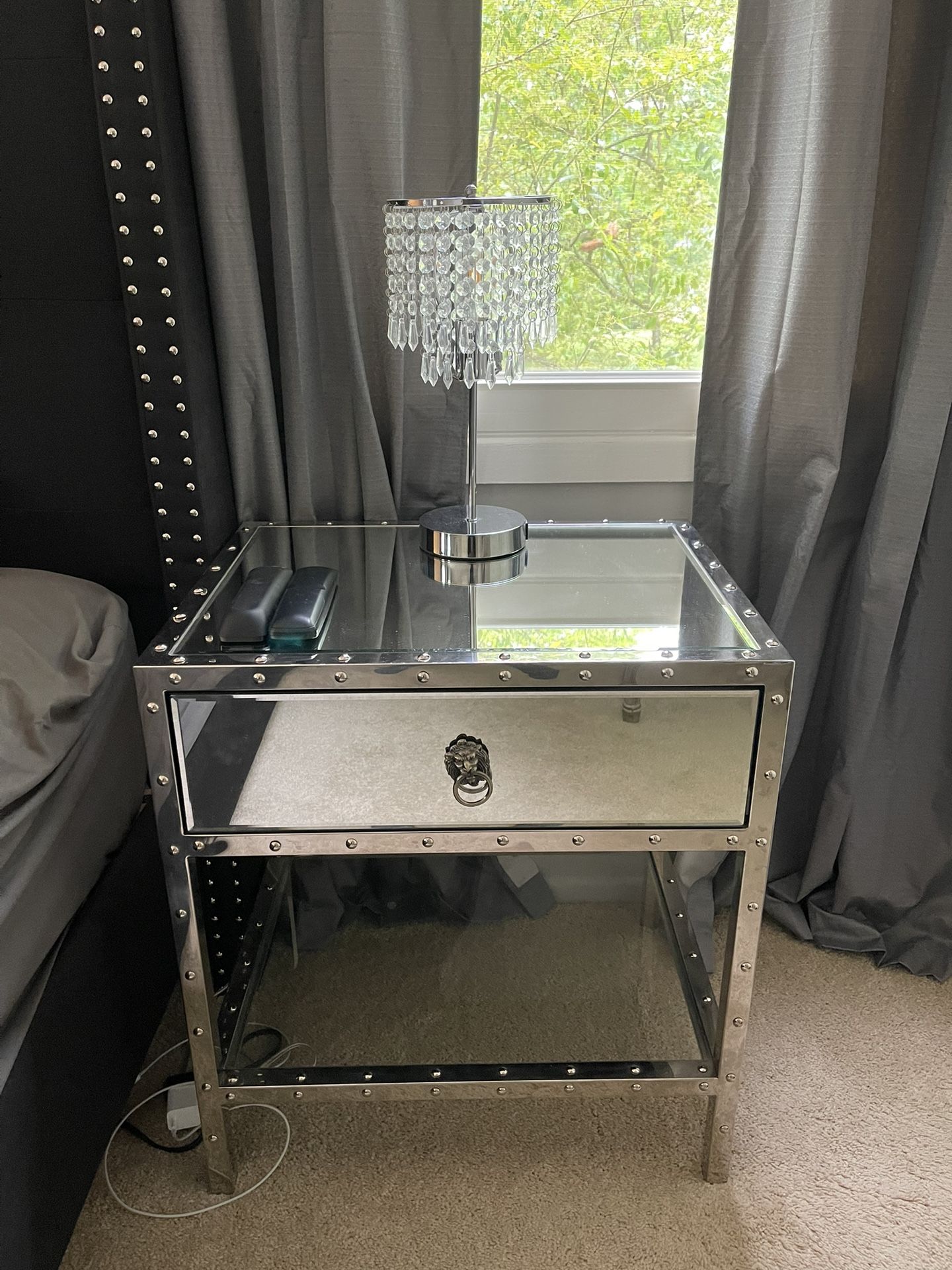 Two Mirror Night Stands