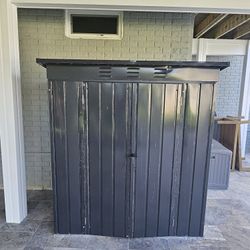 5x3 Metal Storage Shed (Gray) FREE!