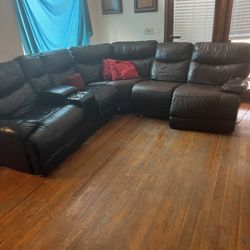 Leather Sofa